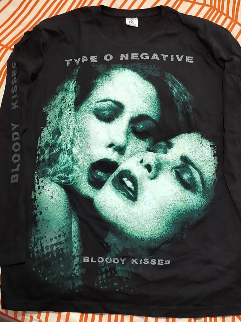 NEW Type O Negative long sleeve shirt XXL oversized print gothic metal